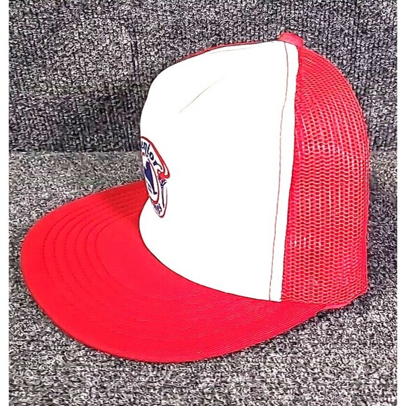 Vintage 1988 Senior Games New York State Trucker Hat Challenger Caps USA - Picture 4 of 4